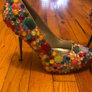 Haus of Price rhinestone pumps